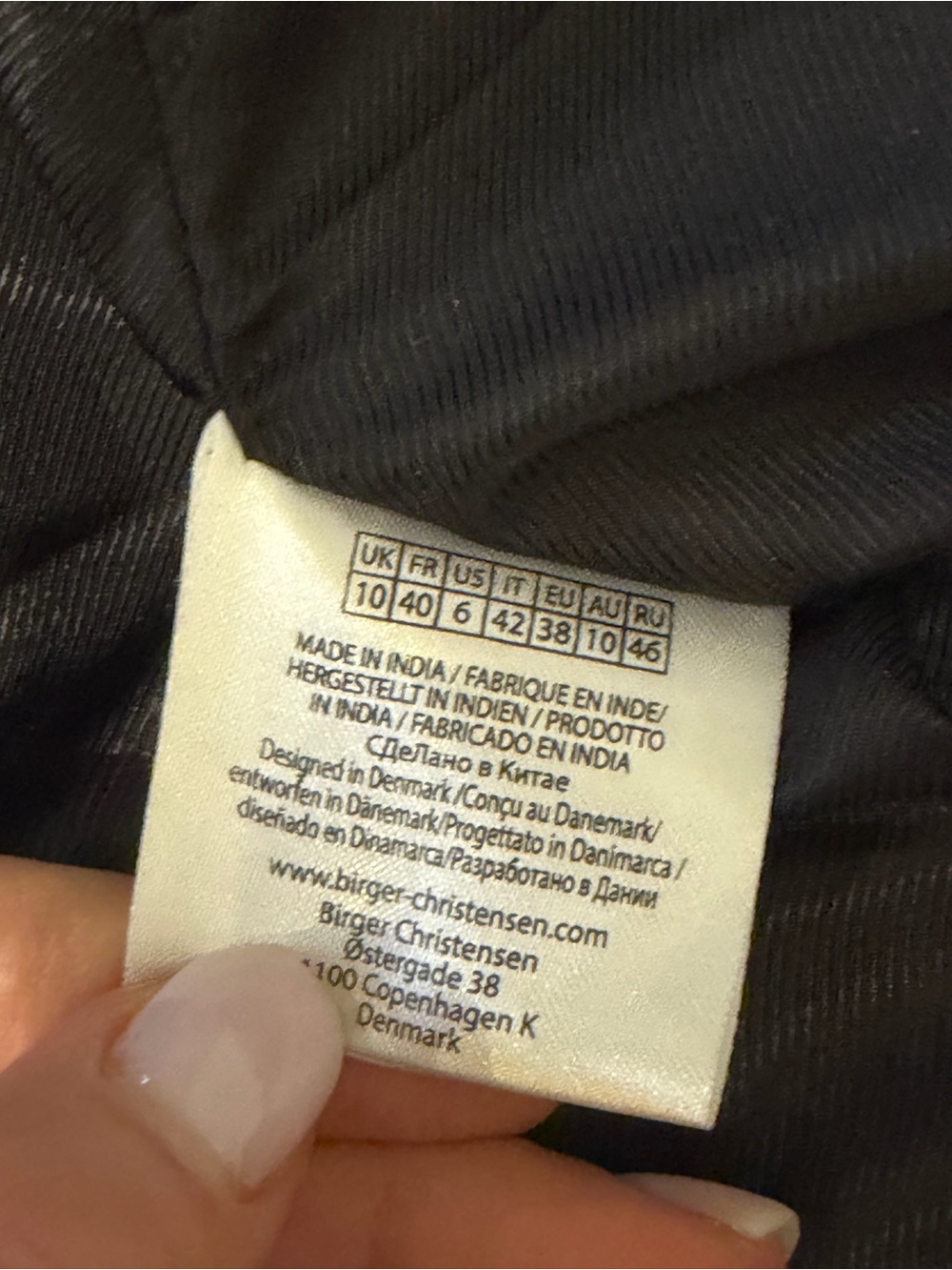 REMAIN ROSALEE BUTTON DOWN LEATHER SHIRT - Picture 5 of 7